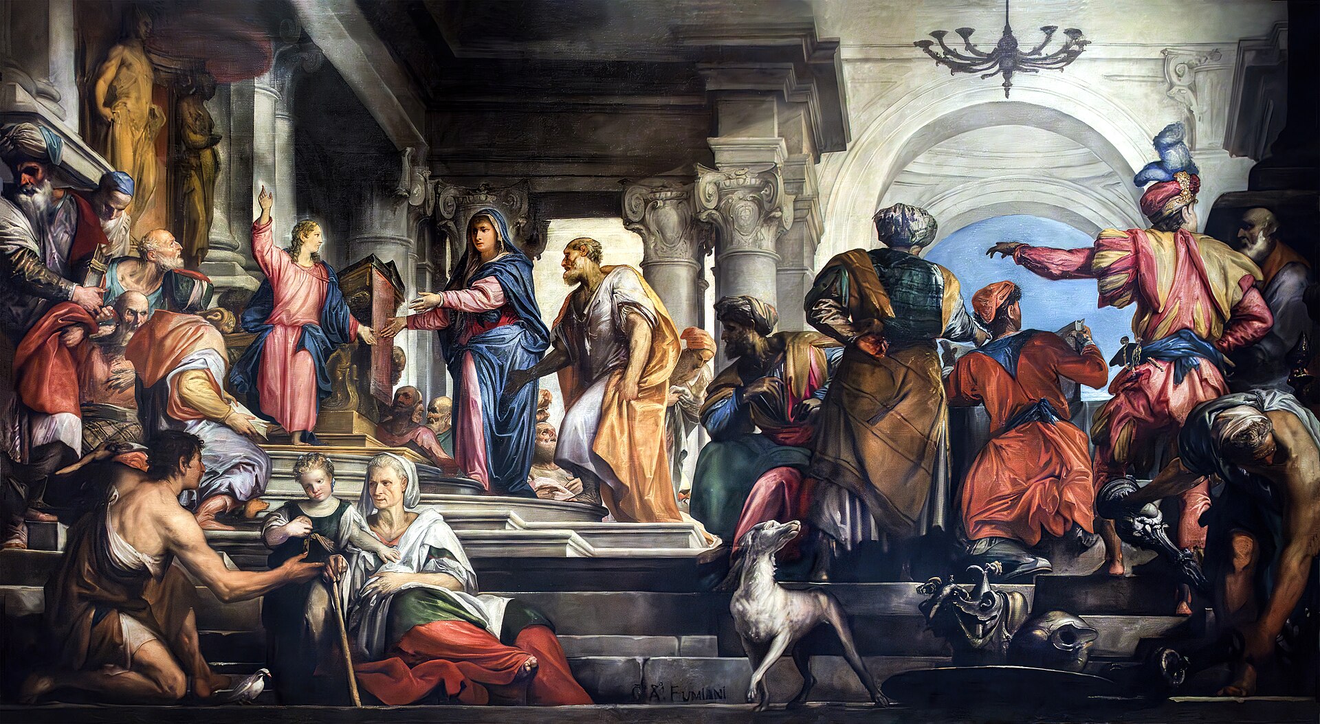 Renaissance Art | Online Stars A detailed fresco painting shows a religious scene with Mary and other figures, illustrating the importance of finding your.